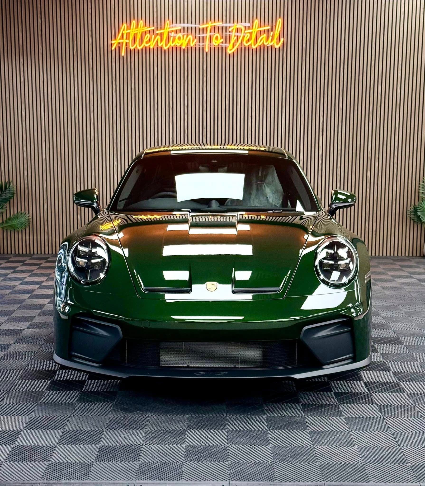 Vehicle Custom Detail — Badge Blackout + Accents